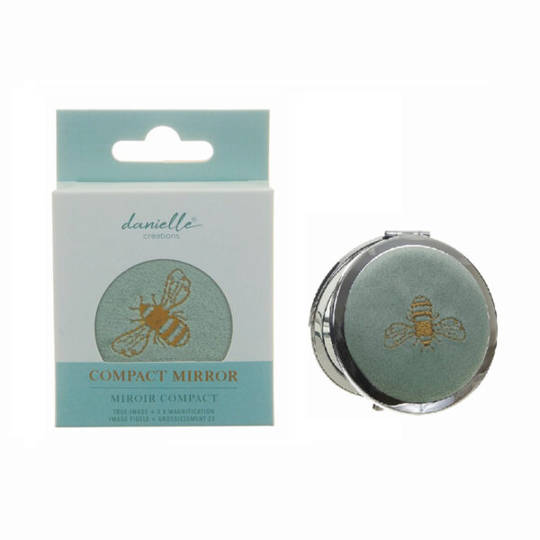 Καθρεφτάκι Τσάντας Veltet Bee Βεραμάν 7.1cm - By Upper Canada