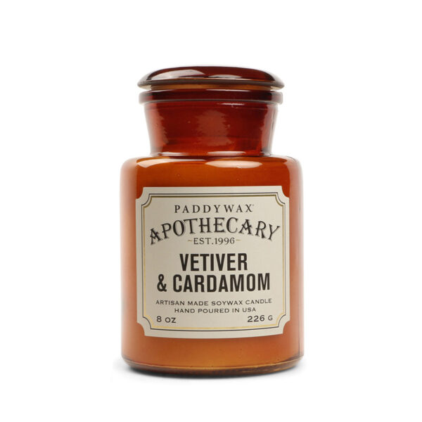 Κερί Apothecary Vetiver & Cardamon 226gr - Paddywax
