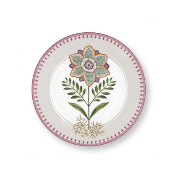 PIP Πιάτο Πορσελάνινο 'Lily And Lotus' Lilac Δ21